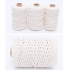 3pcs Cotton Rope Diy Hand woven Fine Cotton Thread Binding Rope