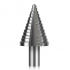 3pcs Hss Titanium Coated Step Drill  Bit Drilling Power Tools Wood Hole Cutter Cone Drill 4 12