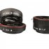 3pcs Macro Extension Tube Set Auto Focus Ring 35mm Slr Lens Parts Compatible For Canon Ef Ef s Lens Black