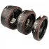 3pcs Macro Extension Tube Set Auto Focus Ring 35mm Slr Lens Parts Compatible For Canon Ef Ef s Lens Black