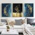 3pcs Nordic Frameless Wall Art  Pictures For Living Room Bedroom Decor Painting Artwork Wall Decoration