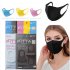 3pcs PITTA 3D Dust proof Anti fog PM2 5 Sponge Mask Protective Face Guard for Adult Kids Adult white