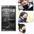 3pcs PITTA 3D Dust proof Anti fog PM2 5 Sponge Mask Protective Face Guard for Adult Kids Adult gray