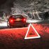 3pcs Safety Triangle Kit Road Emergency Warning Reflector Roadside Reflective Early Warning Sign Red 3 pieces