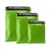 3pcs Set  Waterproof Bags Water Tight Cases Storage Pouch Document Holder For Camera Mobile Phone Maps For Kayaking Fishing Green Fruit Green Three piece set