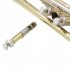 3pcs Small Button Upper Screw Copper Trumpet Button Screw Musical Instrument Accessories Silver