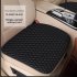 3pcs Universal Car Seat Cover PU Leather Cushions Organizer Auto Front Back Seats Covers Protector Mat  Black set