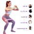 3pcs Yoga Resistance Band Elastic Breathable Anti slip Pilates Stretching Pulling Band For Sports Fitness 3PCS Instructions Mesh bag