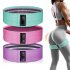 3pcs Yoga Resistance Band Elastic Breathable Anti slip Pilates Stretching Pulling Band For Sports Fitness 3PCS Instructions Mesh bag