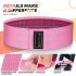 3pcs Yoga Resistance Band Elastic Breathable Anti slip Pilates Stretching Pulling Band For Sports Fitness 3PCS Instructions Mesh bag