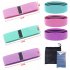 3pcs Yoga Resistance Band Elastic Breathable Anti slip Pilates Stretching Pulling Band For Sports Fitness 3PCS Instructions Mesh bag