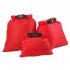 3pcs set Coated Waterproof Dry Bag Storage Pouch Rafting Canoeing Boating Dry Bag sapphire 1 5L 2 5L 3 5L