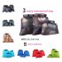 3pcs set Coated Waterproof Dry Bag Storage Pouch Rafting Canoeing Boating Dry Bag sapphire 1 5L 2 5L 3 5L