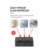 3pcs set Durable Battery Dust Plug Silicone Protective Cover Prevent Oxidation Short Circuit Accessories For Sunnylife Mavic 3 black
