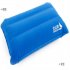 3pcs set Portable Travel  Set Comfortable Ultralight Eye Cover   Earplugs   Inflatable Square Air Pillow For Outdoor Camping Hiking as picture show