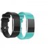 3pcs set Replacement Wristband for Fitbit Charge 2 Band Silicone Strap Orange   Grey   Green