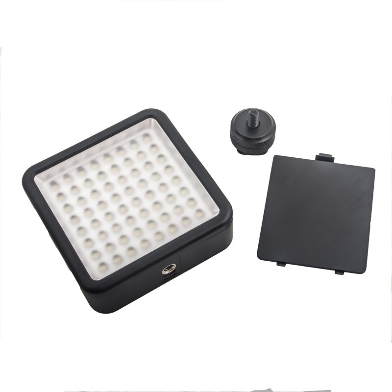 64 LED Video Light for DSLR Camera Camcorder mini DVR as Fill Light for Wedding News Interview Macrophotography 