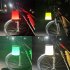 3w 4 2v Multi functional Portable Night Light Colorful Bluetooth compatible Lamps with Radio Function Grey