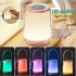 3w 4 2v Multi functional Portable Night Light Colorful Bluetooth compatible Lamps with Radio Function Pink