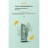 3w 5v Portable Mini Fan With Led Light 3 Levels Usb Rechargeable Air Cooling Fan Household Electrical Appliances White