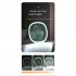 3w 5v Portable Mini Fan With Led Light 3 Levels Usb Rechargeable Air Cooling Fan Household Electrical Appliances White