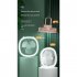 3w 5v Portable Mini Fan With Led Light 3 Levels Usb Rechargeable Air Cooling Fan Household Electrical Appliances White