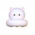 3w Cartoon Silicone Led Night Light USB Rechargeable Bedroom Bedside Lamps Christmas Gift For Girls Boys bunny 3W