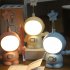 3w Cute Creative Astronaut Night Light Usb Plug in Bedroom Bedside Lamp For Bedroom Bathroom Decor YC 7801A pink 3W