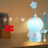 3w Cute Creative Astronaut Night Light Usb Plug in Bedroom Bedside Lamp For Bedroom Bathroom Decor YC 7801A pink 3W