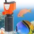 3w Mini Aquarium Internal  Filter 3 in 1 Submersible Pump Filter Oxygen Circulation For Fish Turtle Tank XL 666 3W single layer without rainforest