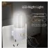 3w Wall Mounted Led  Night  Light Energy saving Low Consumption Plug Lighting Bulb For Bedroom Living Room Soft Home Lighting US Plug