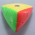 3x3 Pyramorphix Magic Cube Stickerless Brain Teaser Skewb Cube Puzzle Toy for Magic Cubes Beginners