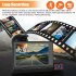 4 0 Inch HD 1080P Car Driving Recorder 170 Degree Wide angle Three Lens Touch Screen Car Dash Camera Video Recorder Black