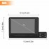 4 0 Inch HD 1080P Car Driving Recorder 170 Degree Wide angle Three Lens Touch Screen Car Dash Camera Video Recorder Black