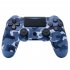 4 0 Wireless Bluetooth Controller Gamepad with Light Strip for PS4 black