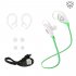 4 1 Bluetooth Earphone Earloop Earbuds Stereo Bluetooth Headset Wireless Sport Earpiece Handsfree white