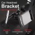 4 11 Inch Phone Tablet PC Holder Stand Back Auto Seat Headrest Bracket Support Accessories for iPhone X 8 iPad Mini black