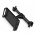 4 11 Inch Phone Tablet PC Holder Stand Back Auto Seat Headrest Bracket Support Accessories for iPhone X 8 iPad Mini black