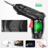 4 2V Electric  Screwdriver Set Mini Folding Usb Lithium Rechargeable  Screwdriver Accessories 4 2v package