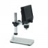 4 3  Handheld Lcd Digital Electronic Microscope With 8led Lights 600x Magnification Microscope Video Camera EU plug
