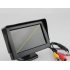 4 3 Inch Rearview Mirror Monitor with  Button Control  a 4 3 Ratio and 480x234 resolution is the perfect extra set of eyes to have as you reverse your car