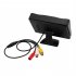 4 3 Inch TFT LCD Monitor Car Rearview Full Color Display 2 channels Video Inputs Visual Reversing for Car VCD DVDCamera