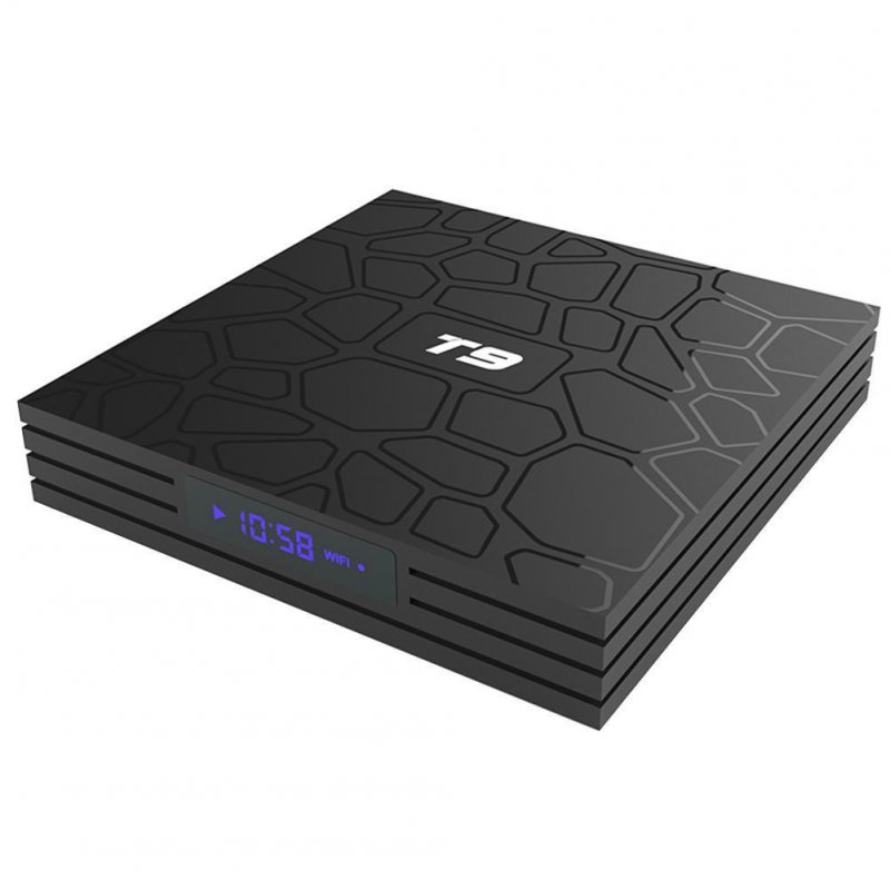 T9 WIFI 4K BT Smart TV Box UK Plug 