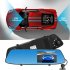 4 3inch Full HD 1080P Car DVR Camera Auto Rearview Mirror Digital Video Recorder