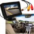 4 3inches Car Video Display Screen Car Rear View Monitor Screen For Rearview Vehicle Backup Parking Cameras  no Camera  black