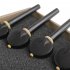 4 4 Cello Pegs Natural Ebony Wood Carved Cello Fittings Ring Decorate Music Instrument ebony