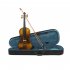 4 4 Full Size Violin Set Solid Wood Violins Musical Instrument Beginners Kit With Storage Case Violin Bow For Student Beginners 4 4 Vintage color