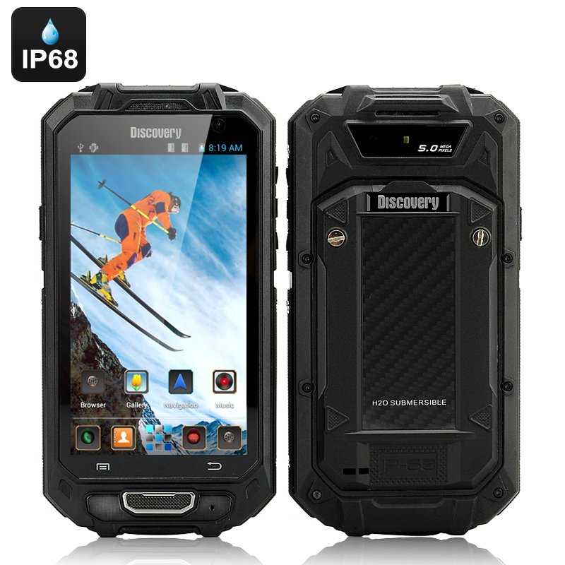 Android Rugged Phone 'Discovery' (Black)