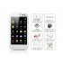 4 5 Inch Quad Core Android 4 2 Phone featuring a 1 2GHz processor  5 point capacitive multi touch display  960x540 display resolution and dual cameras
