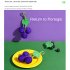 4 5cm Pet Cat Sisal Ball Simulation Fruit Shape Chew Toys Pet Supplies For Relieve Stress Anxiety Boredom peach